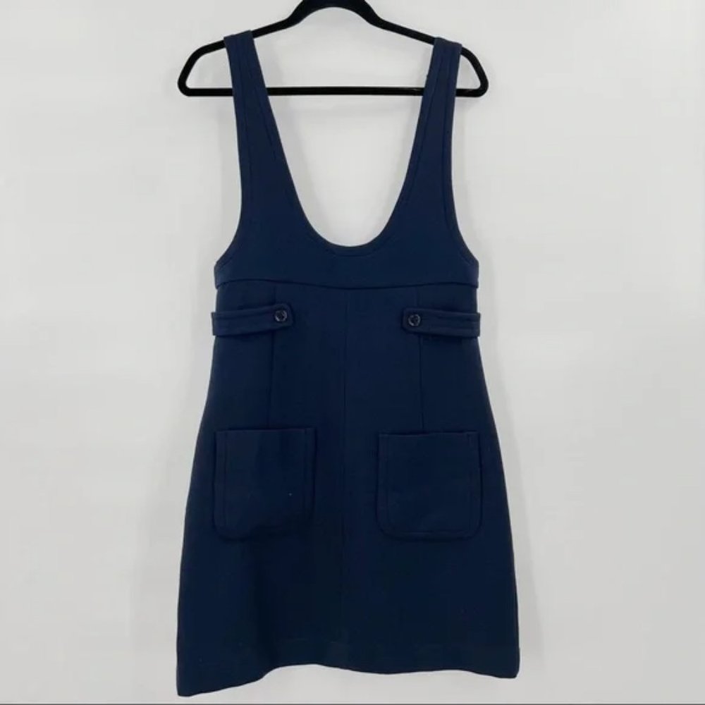 See by Chloe sleeveless wool blend mini dress